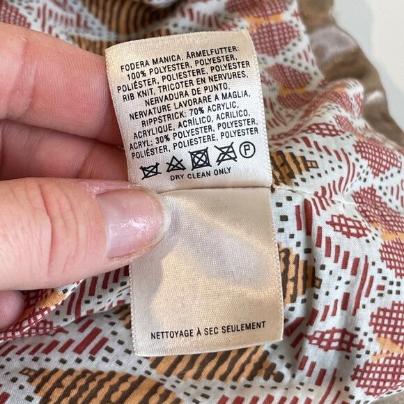 Anthropologie Elevenses Judith Belted Wool Coat Khaki Brown 6 Full Zip Lined - Picture 7 of 11